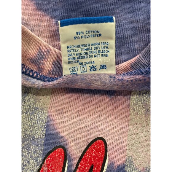 Rare Vintage Champion Buffalo Bills NFL Bleached Crewneck Sweatshirt Men's Large - Picture 8 of 8